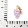 Brass Enamel Pendants KK-H523-01G-G-3