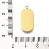 Ion Plating(IP) 304 Stainless Steel Pave Shell Pendants STAS-K263-73G-3