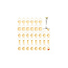 Acrylic Wine Glass Charms AJEW-GA00009-7