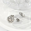 304 Stainless Steel Stud Earrings for Women EJEW-F351-03P-2