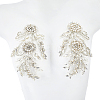 Polyester with Glass Rhinestone Sewing Decorate DIY-WH20032-138A-8