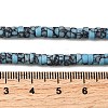 Dyed Synthetic Turquoise Beads Strands G-Z089-A04-S-6