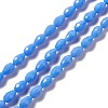 Faceted Glass Beads Strands GLAA-E037-01D-1