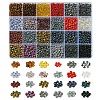 288G 24 Styles Glass Seed Beads SEED-FS0001-26A-1