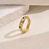 Heart Brass Micro Pave Cubic Zirconia Finger Rings for Women MC1356-6-1