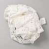 Cotton Embroidery Flower Hollow Lace Ribbon OCOR-WH0078-216-2
