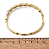 304 Stainless Steel Enamel Hinged Bangles for Women BJEW-B168-04G-02-5