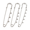 45Pcs 3 Style Stainless Steel Safety Pins STAS-TA0001-31-1