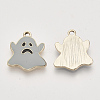 Light Gold Plated Alloy Pendants ENAM-T009-36B-2