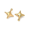 304 Stainless Steel Rhinestone Pendants STAS-L308-04C-G-2