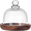 Clear Glass Dessert/Cake Cloche Dome Display Cases ODIS-WH0029-30-1