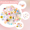 3 Sets 150Pcs Opaque Resin Cabochons CRES-CP0001-10-6