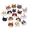 Polyester Embroidery Cloth Iron On/Sew On Patches DIY-U009-02-1