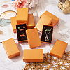 Rectangle Cardboard Paper Jewelry Box CON-TAC0015-01G-8