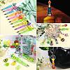 24Pcs 23 Styles Fruits PVC Plastic Beads FIND-SZ0003-67-6