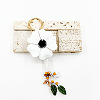 Leather and Alloy Keychain HJEW-WH20022-04B-05-1