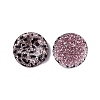 Printed Resin Cabochons LS-CRES-WH0010-6-2