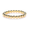 Synthetic Non-magnetic Hematite Beaded Stretch Bracelets for Men Women YP2747-6-1