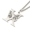 201 Stainless Steel Necklaces NJEW-Q336-01X-P-4