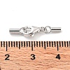 925 Sterling Silver Lobster Claw Clasps STER-P055-03B-P-3