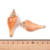 Natural Conch Shell Big Pendants SSHEL-N038-24B-3