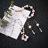 Natural Rose Quartz Beads G-TA0001-15-38