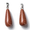 Synthetic Goldstone Pendants G-F707-06-2