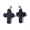 Synthetic Blue Goldstone Pendants LS-G-J354-03A-2