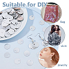 2500Pcs Plastic Pendants KY-DC0001-51B-5