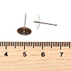 304 Stainless Steel Stud Earring Findings STAS-D370-02P-04-2