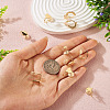 10Pcs 5 Styles Brass Micro Pave Cubic Zirconia Clip-on Findings EJEW-TA0001-66B-6