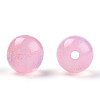 Round Imitation Cat Eye Resin Beads RESI-TAC0017-08B-1