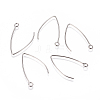 Tarnish Resistant 304 Stainless Steel Earring Hooks X-STAS-F227-26A-P-1