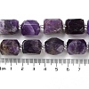 Natural Amethyst Beads Strands G-C105-A01-01-5