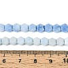 Anti-Tarnish Electroplate Glass Beads Strands GLAA-T028-6mm-02A-4