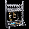 CRASPIRE 1 Set Acrylic Earring Display Stands EDIS-CP0001-14C-1