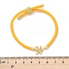 Adjustable Nylon Cord Bracelets BJEW-C096-01G-11-5