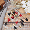 Gorgecraft 48Pcs 3 Colors Iron Pendants IFIN-GF0001-47A-6