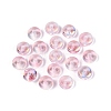 Baking Paint Electroplate Transparent Glass Beads EGLA-Q141-01A-A06-1