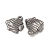 Ocean 304 Stainless Steel Pendants STAS-P406-16A-P-2