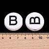 Opaque Acrylic European Beads AC-CBA3BDD-01B-3