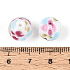 Handmade Lampwork Beads Strands LAMP-T007-04O-3