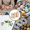 Unfinished Schima Wood Rings for DIY Accessories WOOD-WH0002-65B-5