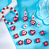 16Pcs 4 Styles Handmade Lampwork Enamel  Beads LAMP-PA0001-06-3
