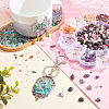   3330Pcs 13 Style Natural & Synthetic Gemstones Chip Beads G-PH0002-15-4
