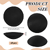9 Pairs Polyester Round Bra Pads Inserts FIND-BC0019-24B-2