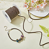 10M Braided Leather Cord WL-SC0001-04-4