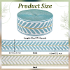 Polyester Ribbons SRIB-WH0011-404B-2