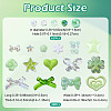 100Pcs 20 Styles Transparent & Opaque Acrylic Beads MACR-FS0002-39-4