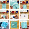 Christmas Reindeer Self-Adhesive Silk Screen Printing Stencil DIY-OC0001-99B-3